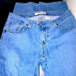 Plus size Levis 524 Low bootcut jeans size18